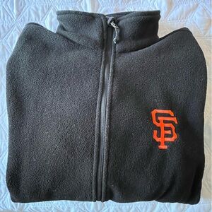 Toasty Warm SF Giants Zip-Up Fleece